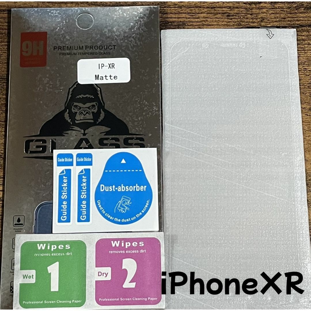 大特価★超サラサラ 指滑り滑らか★《iPhoneXR》AGマットフィルム スマホ/家電/カメラのスマホアクセサリー(保護フィルム)の商品写真