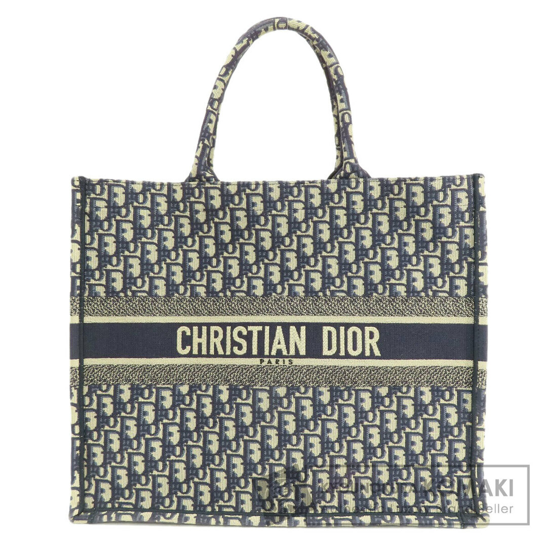 Christian Dior - CHRISTIAN DIOR ブックトート ラージ トートバッグ キャンバス レディース