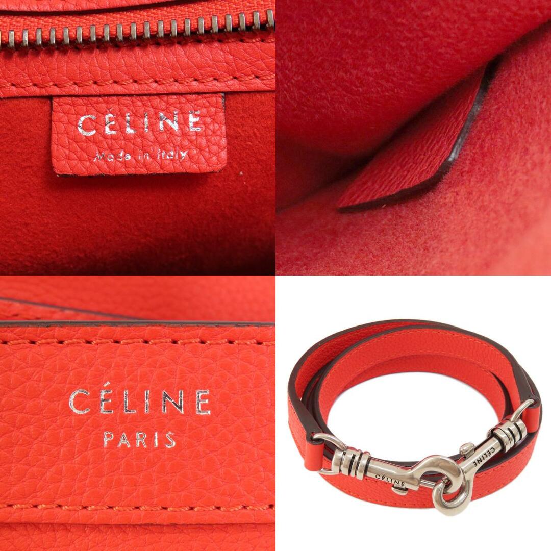 celine(セリーヌ)のCELINE ラゲージナノ 2WAY ハンドバッグ カーフ レディース レディースのバッグ(ハンドバッグ)の商品写真