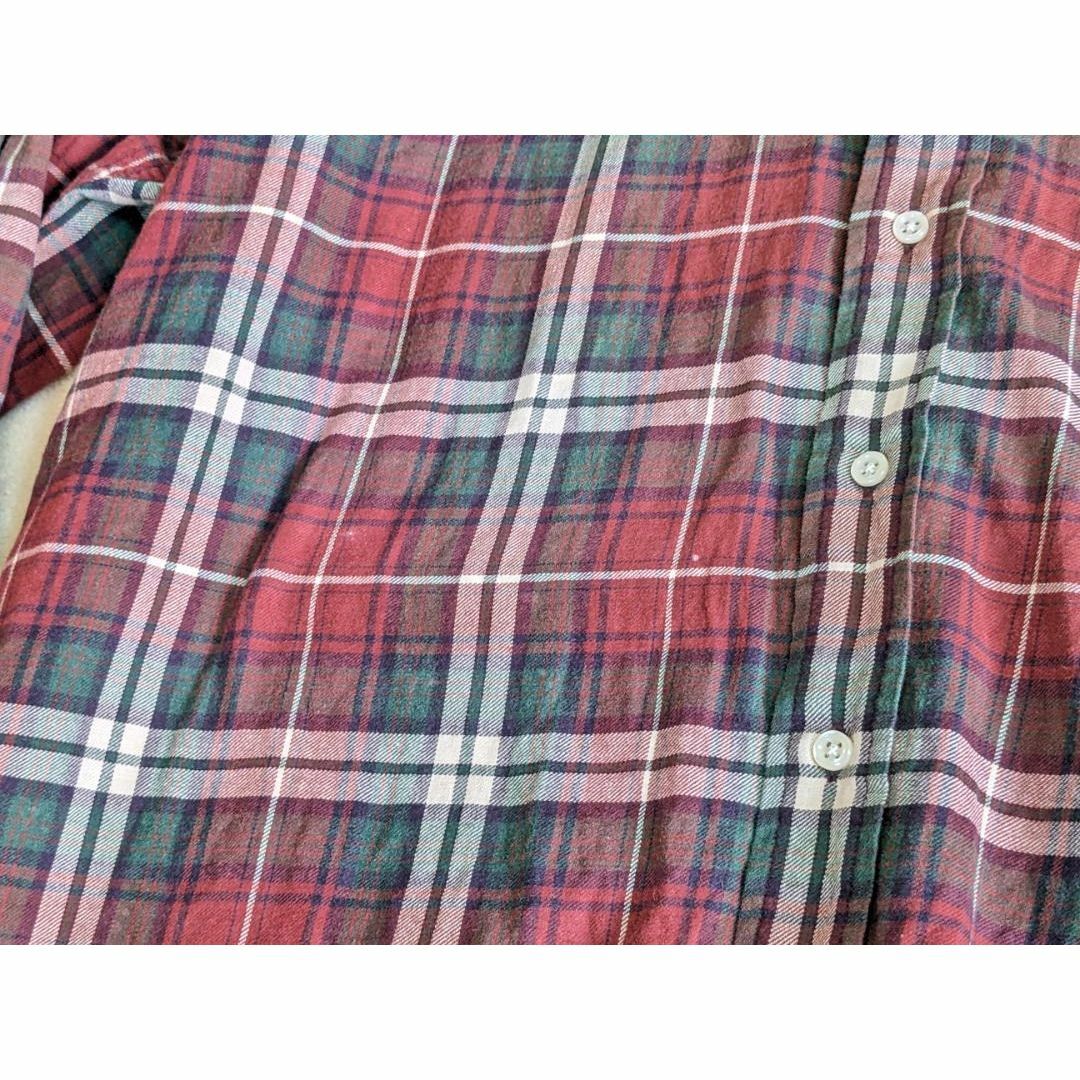 Ralph Lauren(ラルフローレン)の【ラルフローレン】長袖シャツ　BLAKE　L　チェック　綿100％　メンズ メンズのトップス(Tシャツ/カットソー(七分/長袖))の商品写真