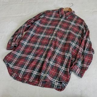 ラルフローレン(Ralph Lauren)の【ラルフローレン】長袖シャツ　BLAKE　L　チェック　綿100％　メンズ(Tシャツ/カットソー(七分/長袖))