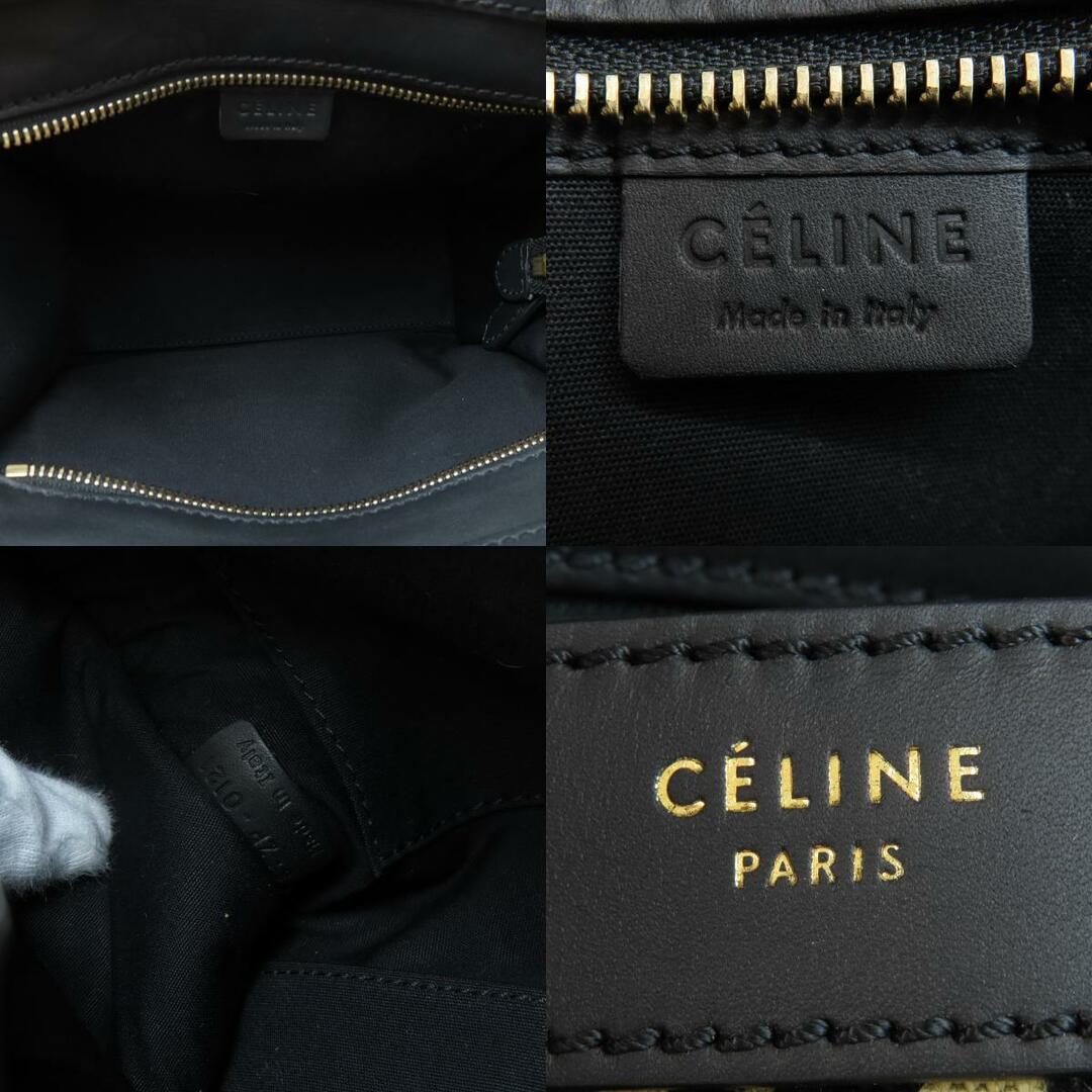 celine(セリーヌ)のCELINE ラゲージナノ レオパード柄 2WAY ハンドバッグ キャンバス カーフ レディース レディースのバッグ(ハンドバッグ)の商品写真