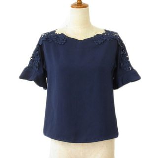 アザー(other)のトッコクローゼット tocco closet カットソー ブラウス レース(カットソー(半袖/袖なし))