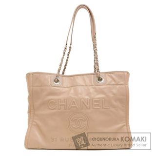 シャネル(CHANEL)のCHANEL ドーヴィルMM トートバッグ カーフ レディース(トートバッグ)