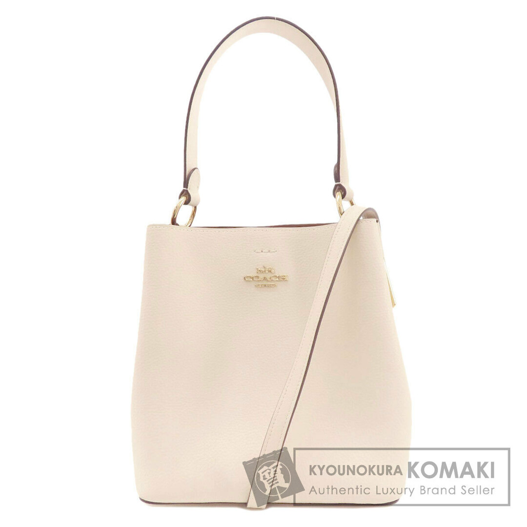 COACH(コーチ)のCOACH 1011 ロゴ金具 2WAY ハンドバッグ レザー レディース レディースのバッグ(ハンドバッグ)の商品写真