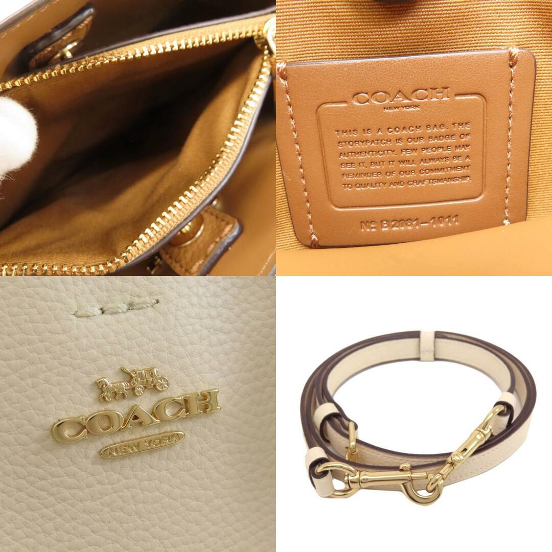 COACH(コーチ)のCOACH 1011 ロゴ金具 2WAY ハンドバッグ レザー レディース レディースのバッグ(ハンドバッグ)の商品写真