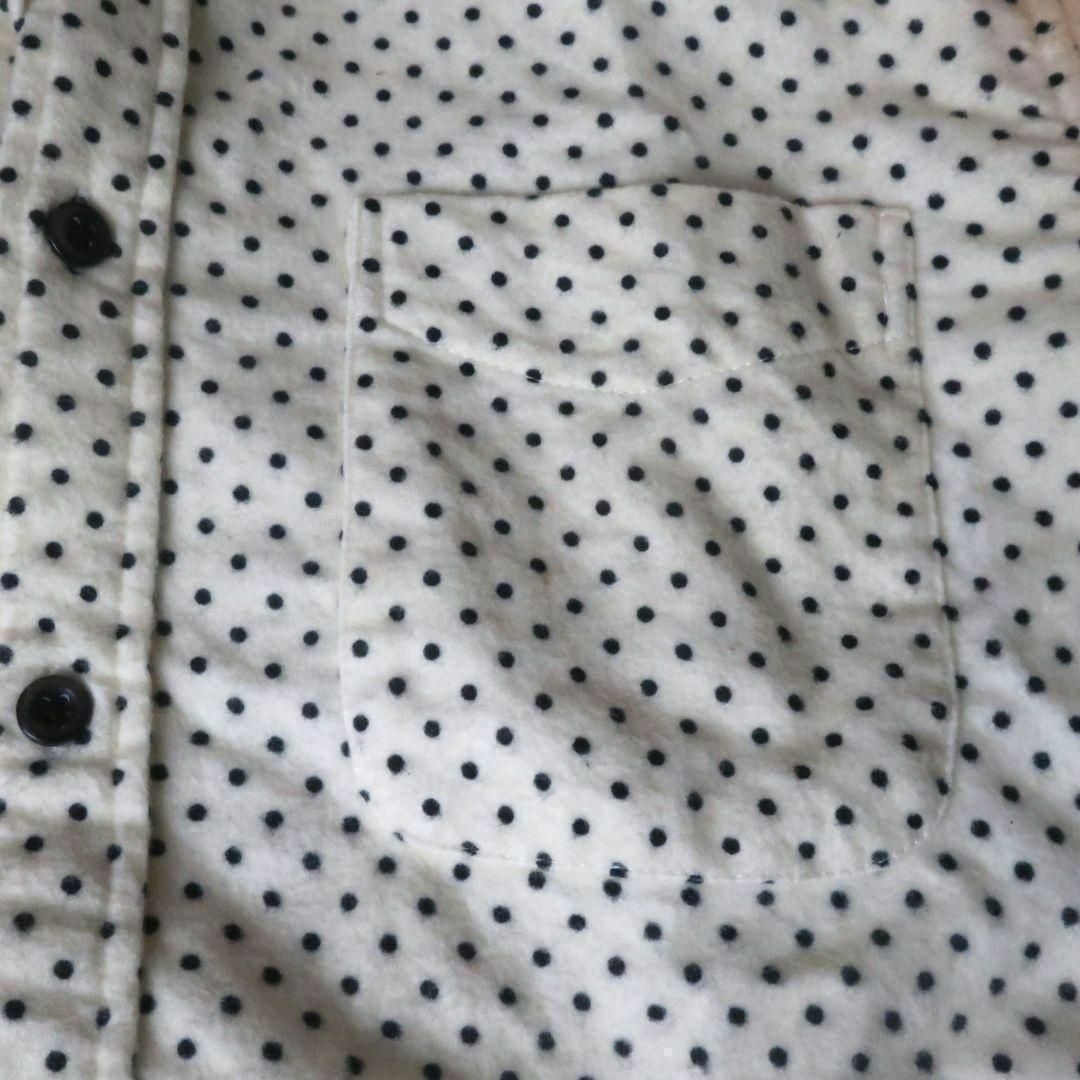 RAGEBLUE(レイジブルー)の【極美品】RAGEBLUE ホワイト ドットシャツ メンズのトップス(Tシャツ/カットソー(七分/長袖))の商品写真