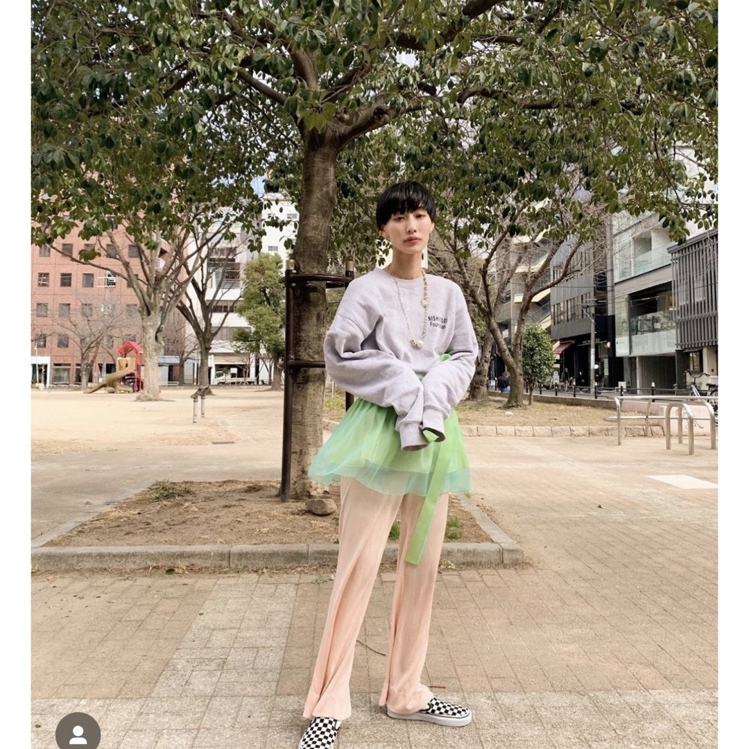 kimhekim キムヘキム　ラップスカート　ピンク　チュール レディースのスカート(ミニスカート)の商品写真