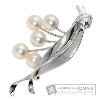 ミキモト(MIKIMOTO)のMIKIMOTO アコヤパール 真珠 ブローチ SV レディース(ブローチ/コサージュ)