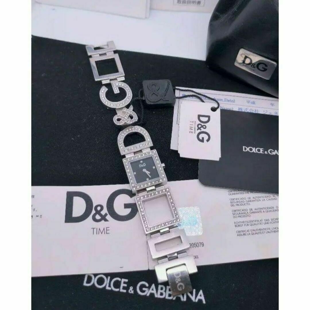 DOLCE&GABBANA(ドルチェアンドガッバーナ)の動作品　ドルチェ＆ガッバーナ　腕時計　D&G　定価5万円 レディースのファッション小物(腕時計)の商品写真