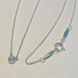 ティファニー(Tiffany & Co.)の727 ティファニー　バイザヤード　アクアマリン　ネックレス　925(ネックレス)