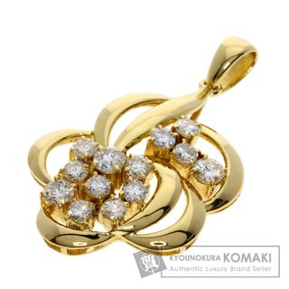 MIKIMOTO ダイヤモンド  ペンダントトップ K18YG レディース