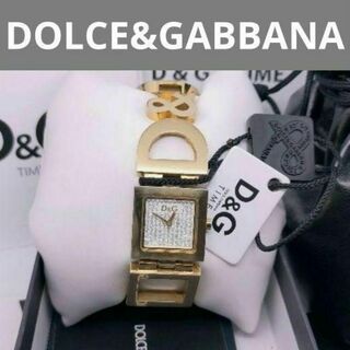 ディーアンドジー(D&G)のドルチェ＆ガッバーナ　腕時計　ドルガバ　D&G　ステレス　ゴールド　ダイヤモンド(腕時計)