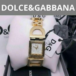 ドルチェ＆ガッバーナ　腕時計　ドルガバ　D&G　ステレス　ゴールド　ダイヤモンド