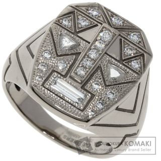 デビアス(DE BEERS)のDe Beers アミュレット アジャクナ リング・指輪 K18WG レディース(リング(指輪))