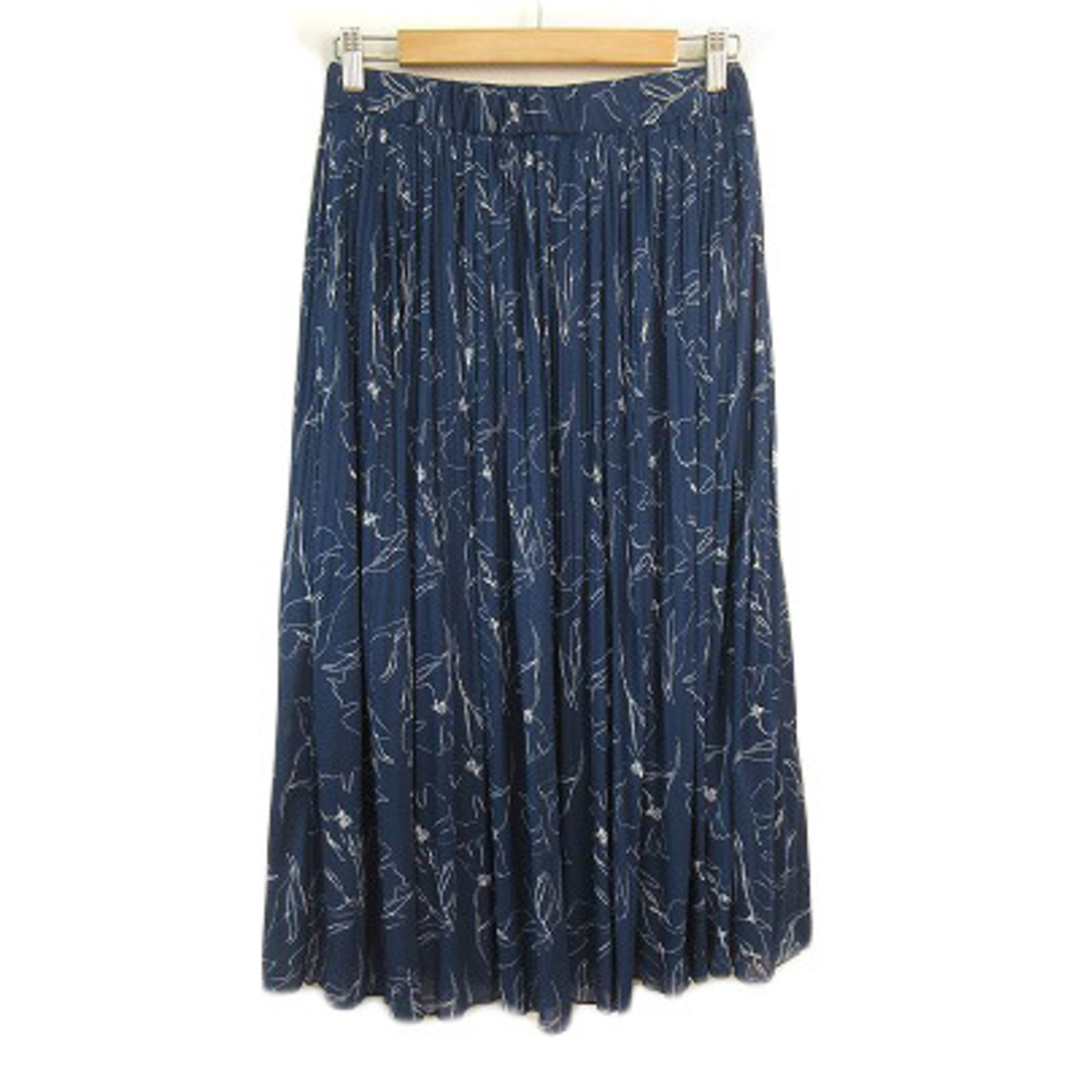 anySiS(エニィスィス)のエニィスィス エニシス anySiS ラインアートフラワープリント スカート レディースのスカート(ロングスカート)の商品写真