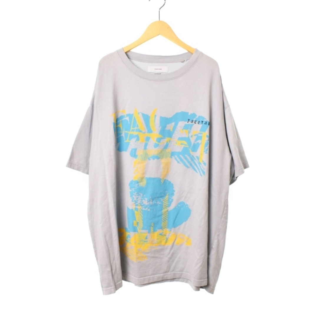 FACETASM(ファセッタズム)のFACETASM PRINT BIG TEE Tシャツ 半袖 プリント サンプル メンズのトップス(Tシャツ/カットソー(半袖/袖なし))の商品写真