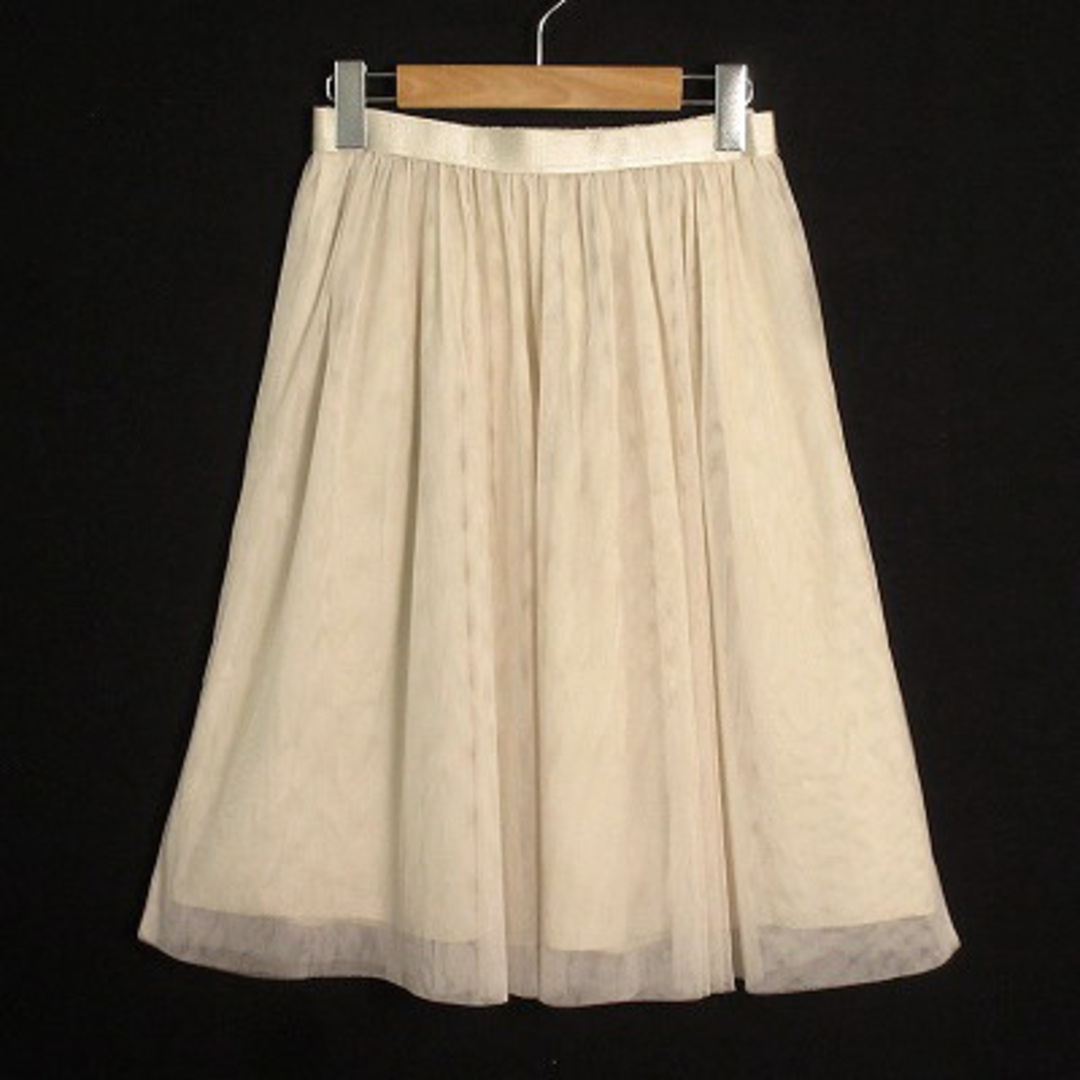 anySiS(エニィスィス)のエニィスィス エニシス anySiS 2WAY チュールレイヤードスカート 1  レディースのスカート(ひざ丈スカート)の商品写真