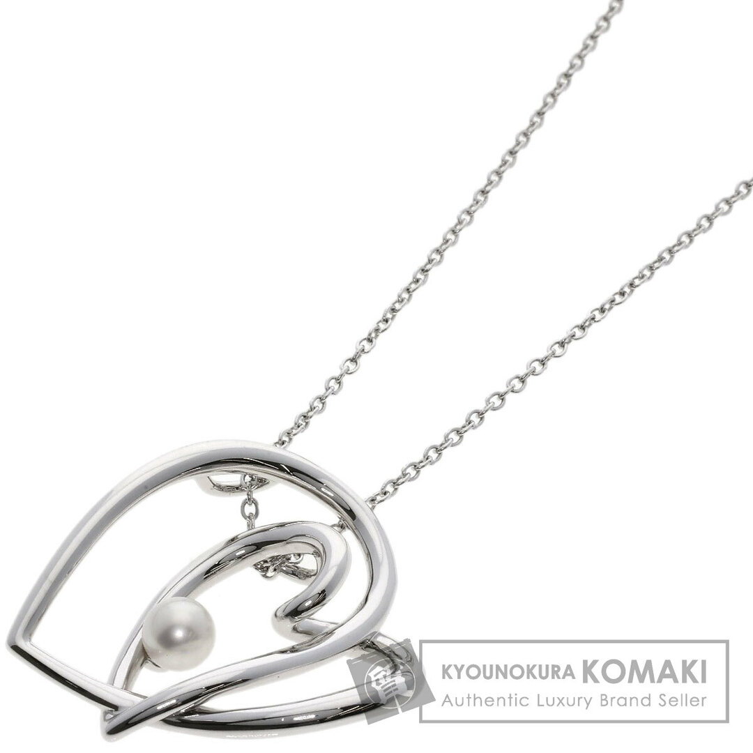 MIKIMOTO(ミキモト)のMIKIMOTO アコヤパール 真珠 ネックレス 替えコード付き ネックレス SV レディース レディースのアクセサリー(ネックレス)の商品写真