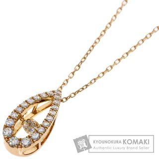 ミキモト(MIKIMOTO)のMIKIMOTO スウィング ダイヤモンド ネックレス K18PG レディース(ネックレス)