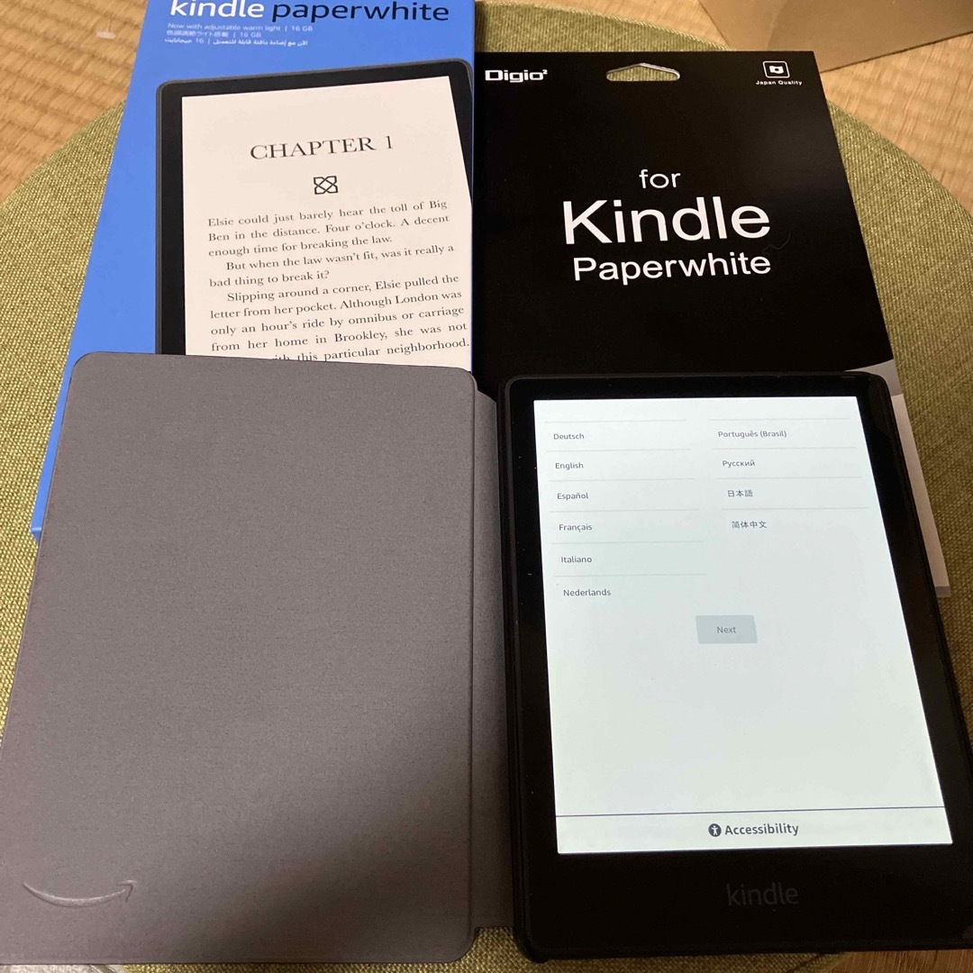 Amazon(アマゾン)のKindle Paperwhite 16GB（11世代）広告あり スマホ/家電/カメラのPC/タブレット(電子ブックリーダー)の商品写真