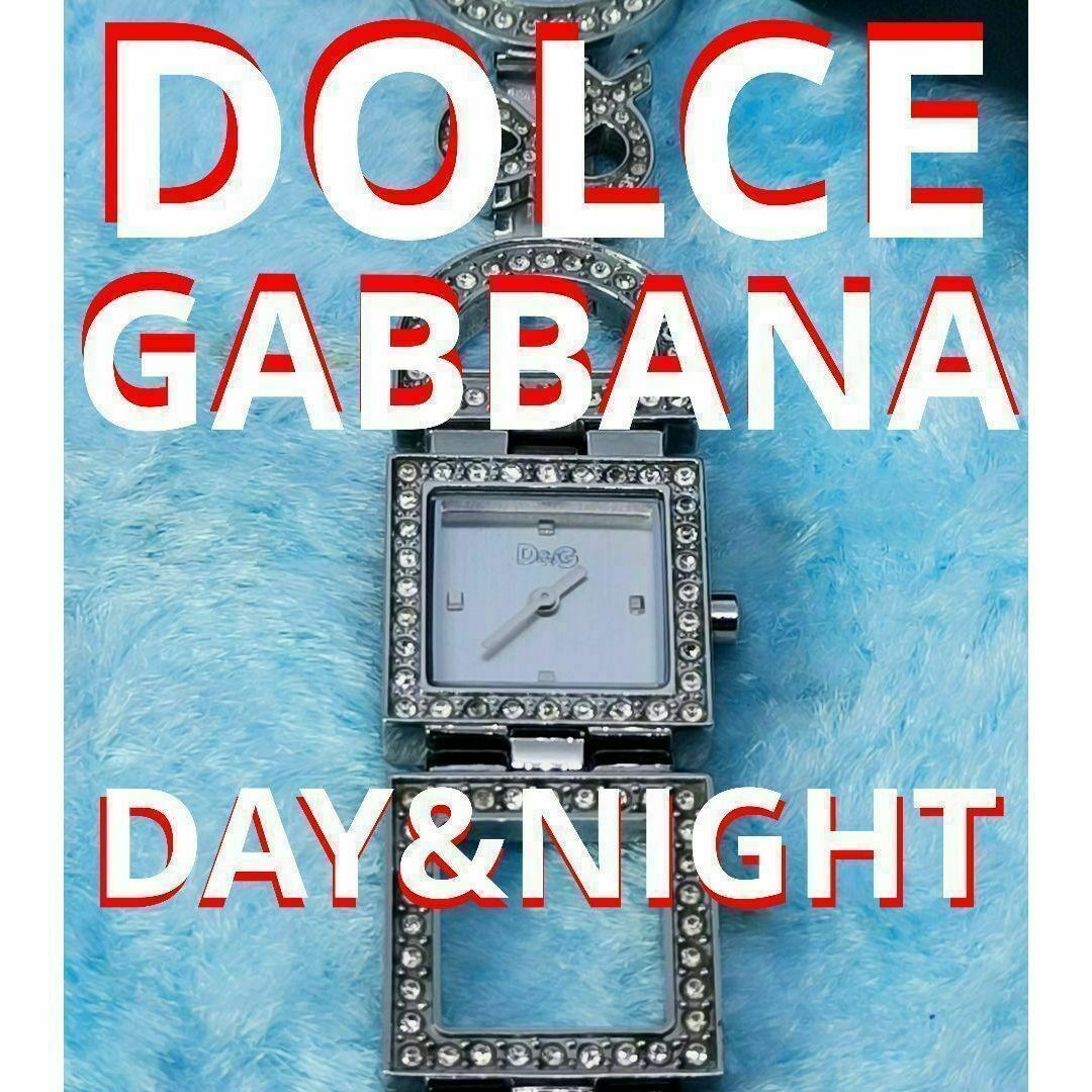 DOLCE&GABBANA(ドルチェアンドガッバーナ)の定価5万円　ドルチェ＆ガッバーナ　腕時計　ドルガバ　D&G　レディース　動作品 レディースのファッション小物(腕時計)の商品写真