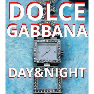 ドルチェアンドガッバーナ(DOLCE&GABBANA)の定価5万円　ドルチェ＆ガッバーナ　腕時計　ドルガバ　D&G　レディース　動作品(腕時計)