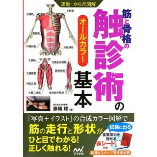 運動・からだ図解 筋と骨格の触診術の基本／藤縄 理(健康/医学)