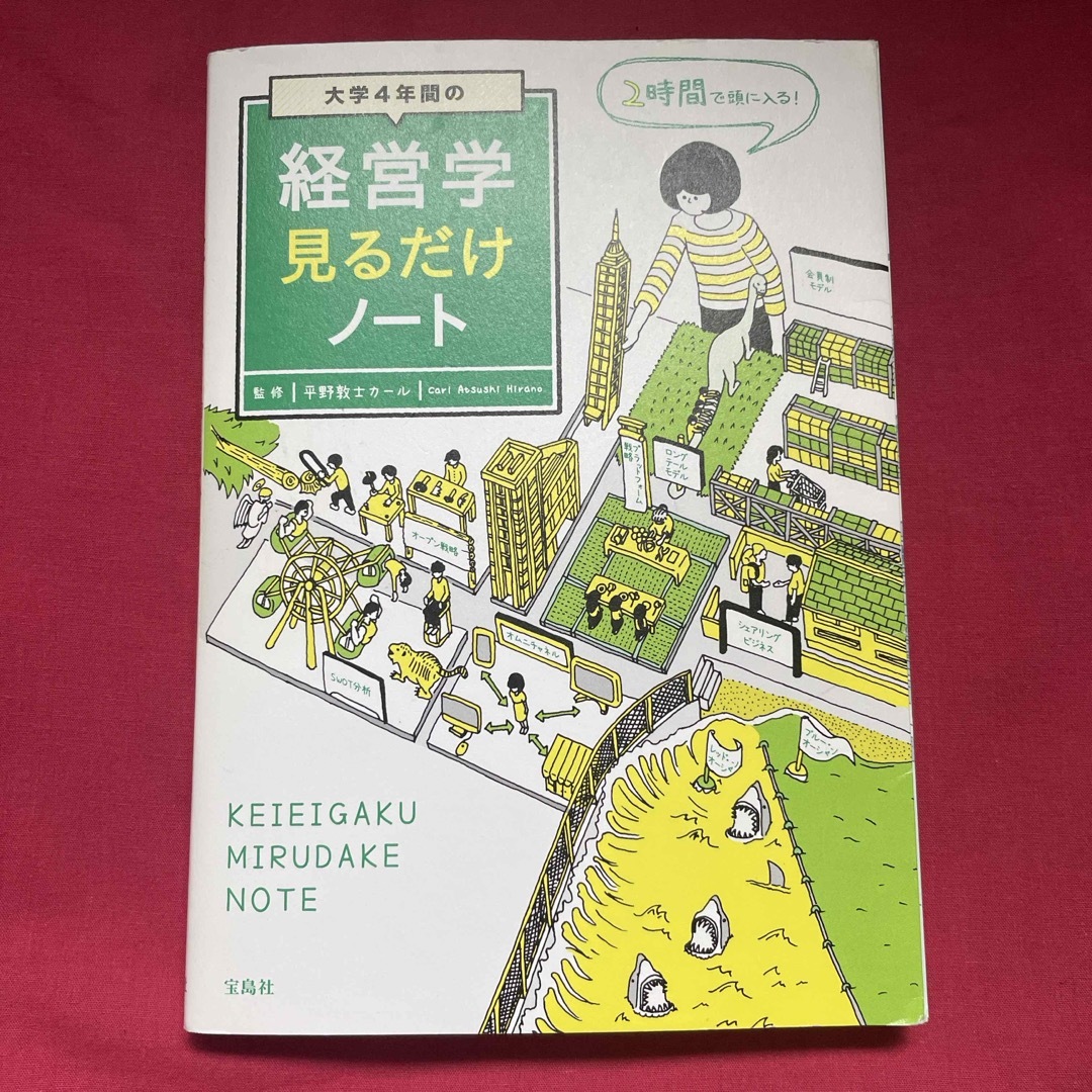 大学４年間の経営学見るだけノート エンタメ/ホビーの本(ビジネス/経済)の商品写真