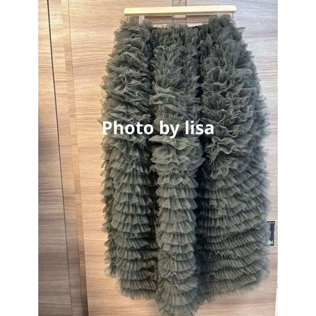 DARLENE SHUSHU SKIRT gray レディースのスカート(ロングスカート)の商品写真