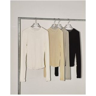 トゥデイフル(TODAYFUL)のTODAYFUL Sheer Crewneck Long T-shirts(シャツ/ブラウス(長袖/七分))