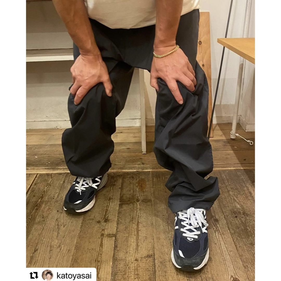 BROCHURE 1P SHAKA pants ナイロンパンツ シャカシャカの通販 by BROCHURE 1P SHAKA pants ナイロンパンツ シャカシャカの通販 by