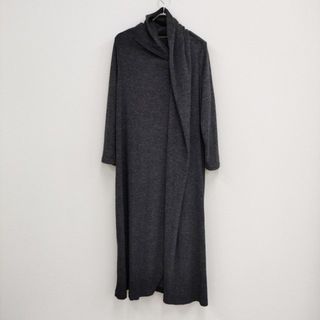 イッセイミヤケ(ISSEY MIYAKE)のISSEY MIYAKE PERMANENTE ぺルマネンテ 90年代 パイルワンピース サイズ1 ワンピース チャコールグレー レディース イッセイミヤケ【中古】4-0418G◎(その他)