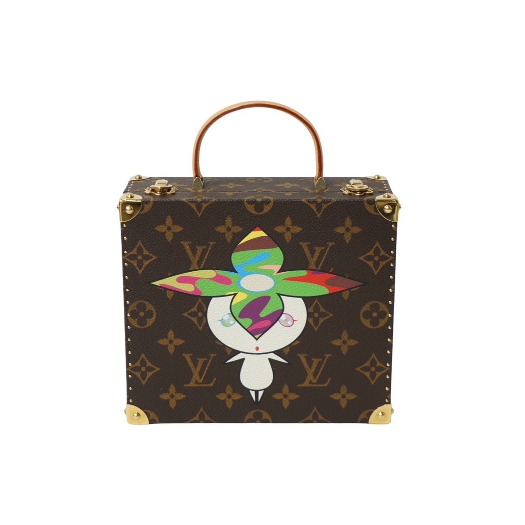 LOUIS VUITTON(ルイヴィトン)の世界200個限定 極美品 LOUIS VUITTON ルイヴィトン×村上隆 ミニトランク M92475 ジュエリーボックス フラワーバッドマン モノグラム 中古 62919 インテリア/住まい/日用品の日用品/生活雑貨/旅行(旅行用品)の商品写真