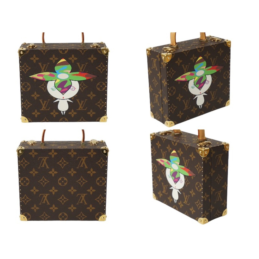 LOUIS VUITTON(ルイヴィトン)の世界200個限定 極美品 LOUIS VUITTON ルイヴィトン×村上隆 ミニトランク M92475 ジュエリーボックス フラワーバッドマン モノグラム 中古 62919 インテリア/住まい/日用品の日用品/生活雑貨/旅行(旅行用品)の商品写真