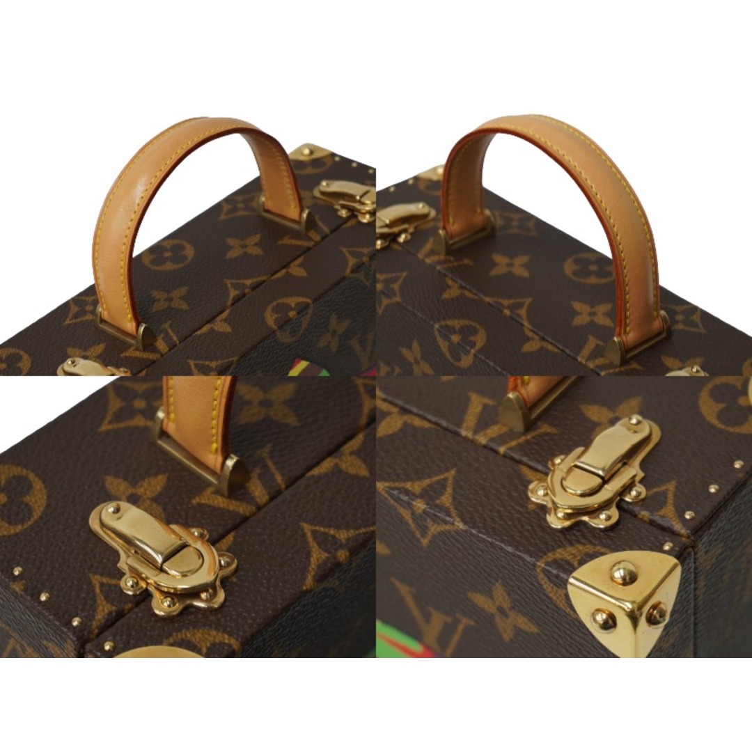 LOUIS VUITTON(ルイヴィトン)の世界200個限定 極美品 LOUIS VUITTON ルイヴィトン×村上隆 ミニトランク M92475 ジュエリーボックス フラワーバッドマン モノグラム 中古 62919 インテリア/住まい/日用品の日用品/生活雑貨/旅行(旅行用品)の商品写真