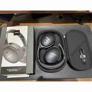 ボーズ(BOSE)のBOSE  QUIETCOMFORT 45 BLA(ヘッドフォン/イヤフォン)