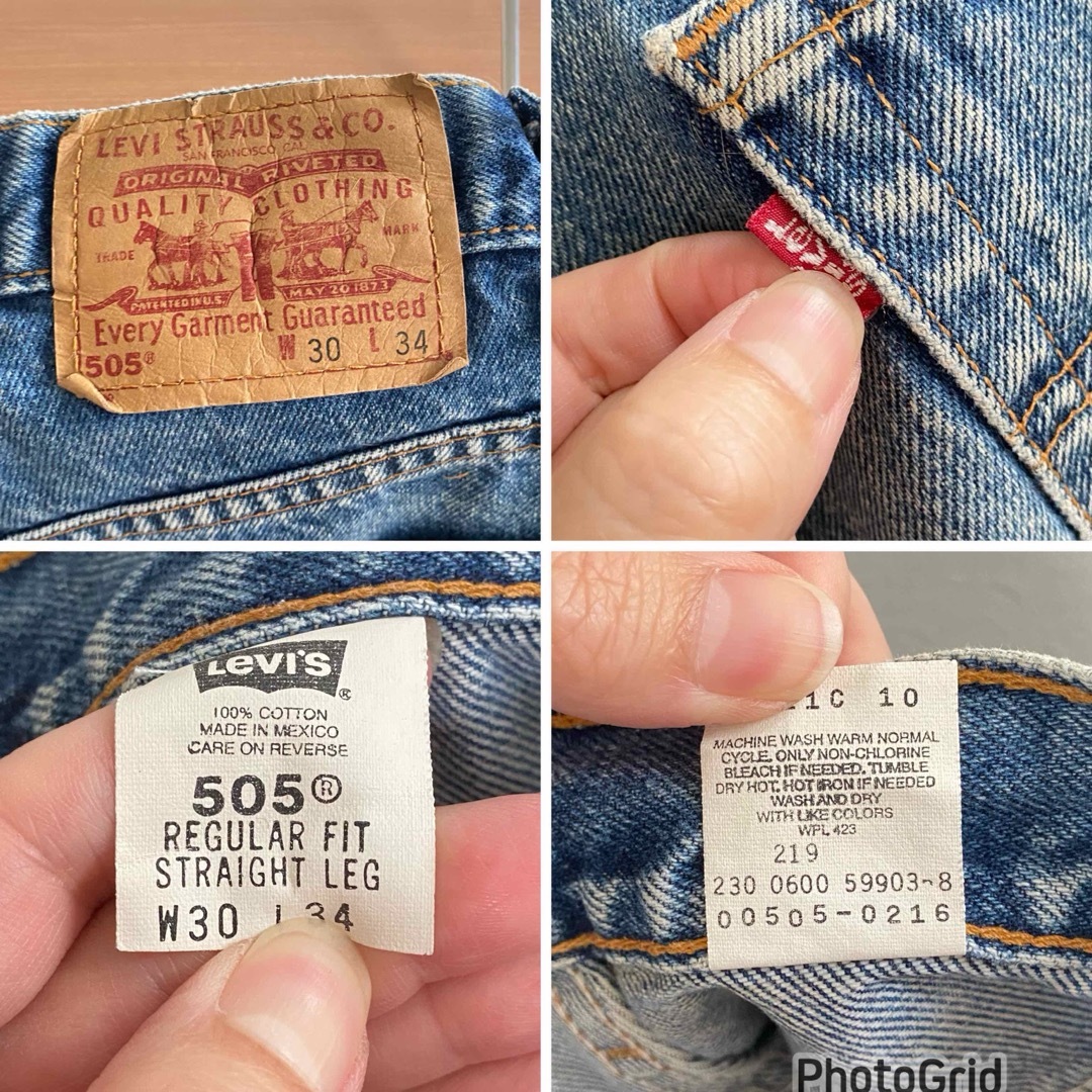 Levi's(リーバイス)の00s Vintage Levi's 505 リーバイス デニム パンツ 30 メンズのパンツ(デニム/ジーンズ)の商品写真