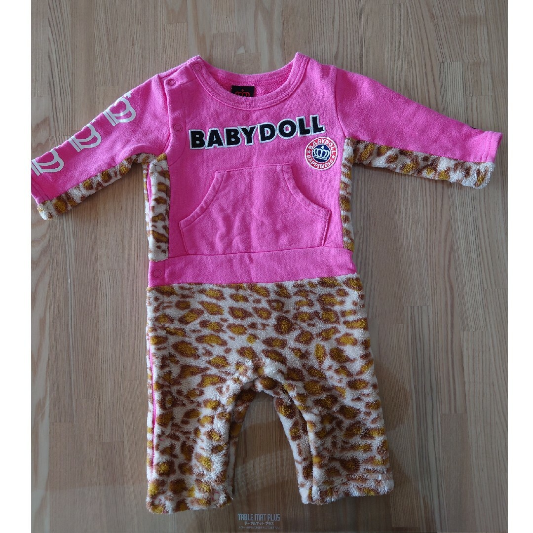 BABYDOLL(ベビードール)のBABYDOLL カバーオール70cm キッズ/ベビー/マタニティのベビー服(~85cm)(カバーオール)の商品写真