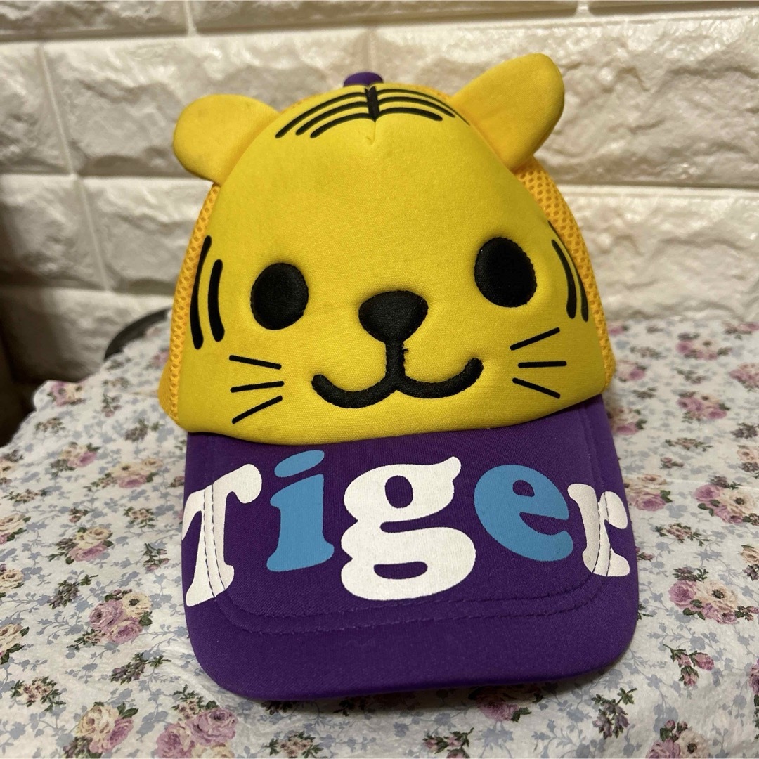 Tiger(虎)キャップ(kids) キッズ/ベビー/マタニティのこども用ファッション小物(帽子)の商品写真