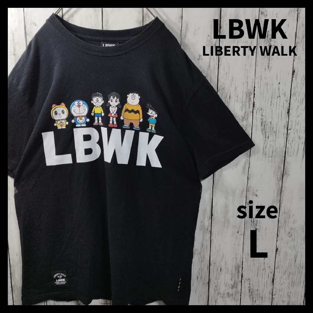 【LIBERTY WALK】Doraemon Print Tee　D939 メンズのトップス(Tシャツ/カットソー(半袖/袖なし))の商品写真