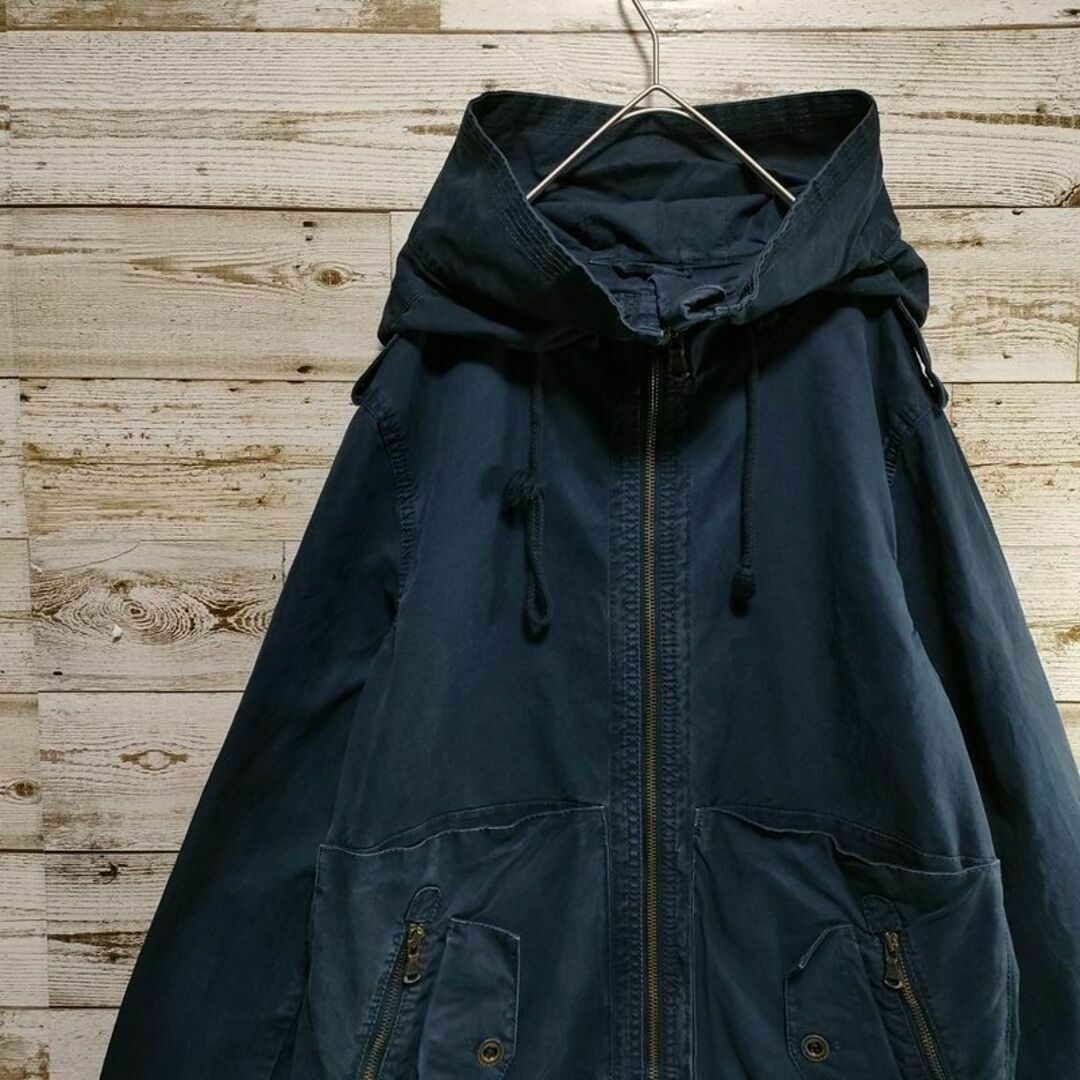 【394】EUR古着　ヴィンテージ　マルコポーロ　モッズコート メンズのジャケット/アウター(モッズコート)の商品写真