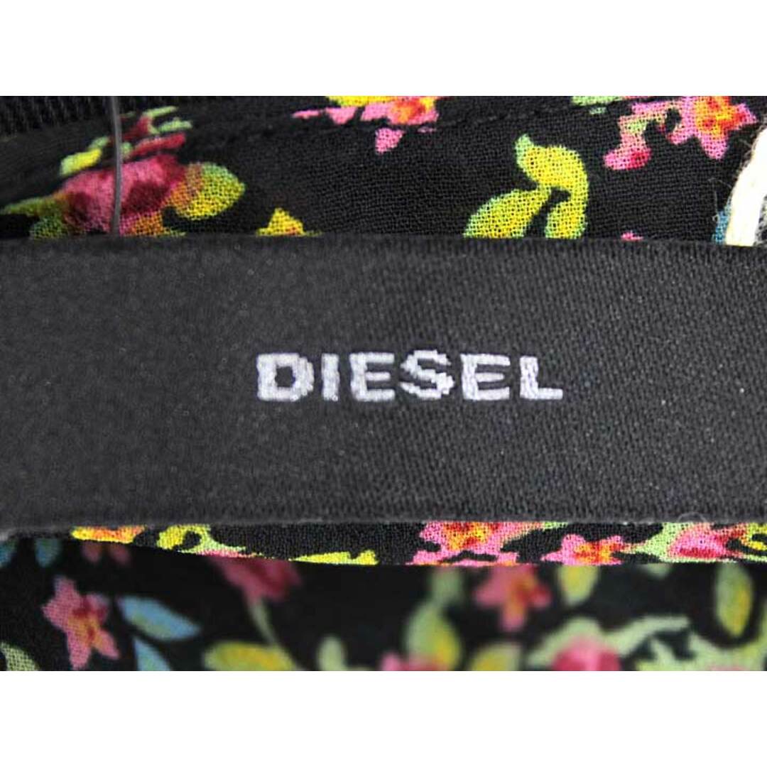 DIESEL(ディーゼル)の【夏物 新入荷】新品未使用品‡DIESEL/ディーゼル‡総柄キャミソールワンピース/タグ付き/ノースリーブ/マキシ丈 レッド系/赤系レディース XS 夏 onepi 524042 レディースのワンピース(その他)の商品写真