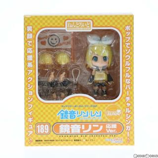 グッドスマイルカンパニー(GOOD SMILE COMPANY)のGOODSMILE ONLINE限定 修正パーツ付属 ねんどろいど 189 鏡音リン 応援Ver. キャラクター・ボーカル・シリーズ02 鏡音リン・レン 完成品 可動フィギュア グッドスマイルカンパニー(アニメ/ゲーム)