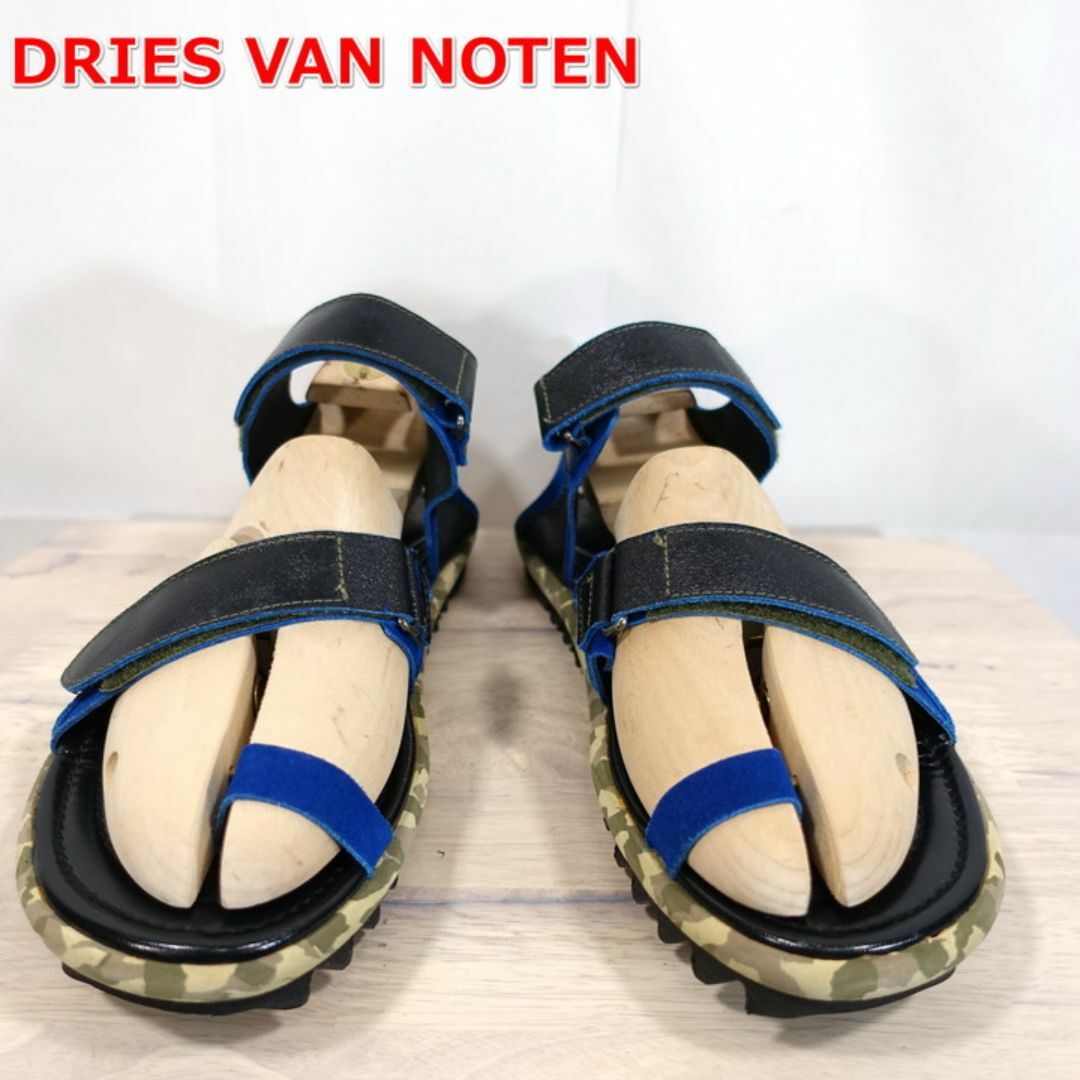 DRIES VAN NOTEN(ドリスヴァンノッテン)の【良品】ドリスヴァンノッテン　カモフラサンダル　DRIES VAN NOTEN メンズの靴/シューズ(サンダル)の商品写真