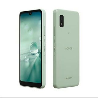 アクオス(AQUOS)の新品未開封 SIMフリー AQUOS wish SH-M20 オリーブグリーン(スマートフォン本体)