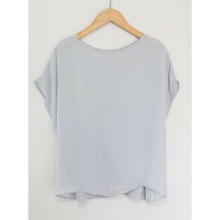 GALLARDA GALANTE - 【夏物 新入荷】●ALLARDAGALANTE/ガリャルダガランテ●プルオーバーカットソー/ブラウス/半袖/ボートネック ライトブルー/青 レディース F【中古】夏 034042