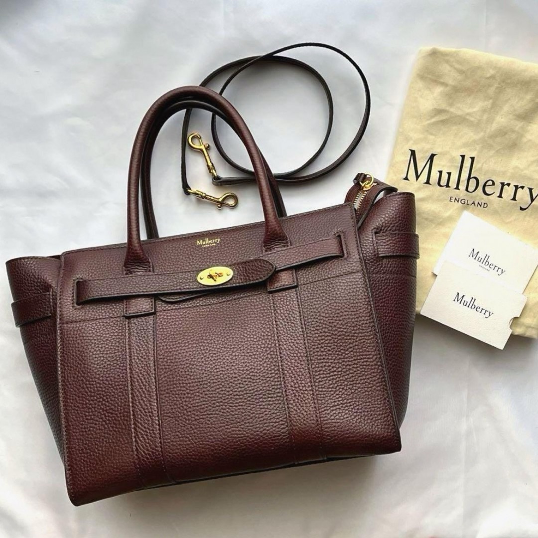Mulberry(マルベリー)のmulberry マルベリー スモールジップドベイズウォーター トートバッグ レディースのバッグ(トートバッグ)の商品写真