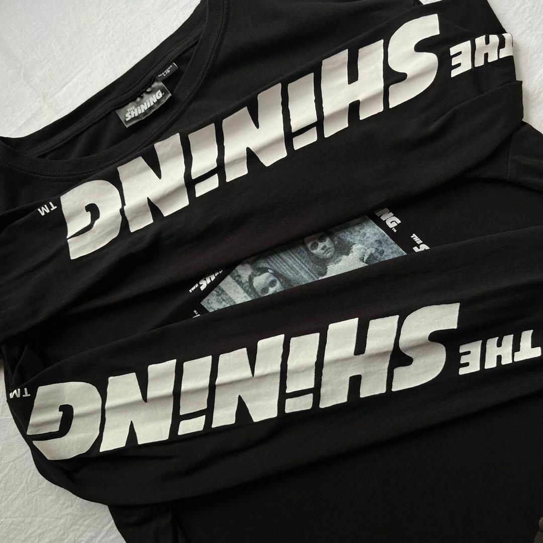シャイニング　ロングTシャツ 　ムービーT 双子　ロンT ブラック　Lサイズ メンズのトップス(Tシャツ/カットソー(七分/長袖))の商品写真
