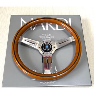 ナルディ(ナルディ)の希少【NARDI Classic】32.5Φ ウッドステアリング　即決大歓迎(汎用パーツ)